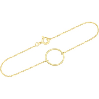Eppi zlatý minimalistický náramok Karma BR37645