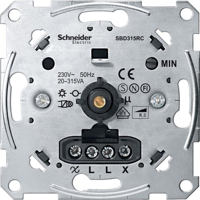 Schneider Stmievac otocný striedavý (6) RC 315W (SS) - prístroj Merten SysM