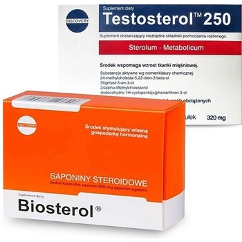 Image 1 of MEGABOL Testosterol 250, 30 Capsules + Megabol Biosterol, 30 Capsules