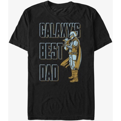 ZOOT. Fan Черна унисекс тениска ZOOT. Fan Star Wars Daddy MandoO ZOOT. Fan | Cheren | МЪЖЕ | L