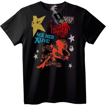 NOONEBRAND Тениска Кейти на живо - S, Black