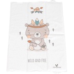 Cangaroo Сгъваема подложка за повиване Wild and free-Bear (109549)