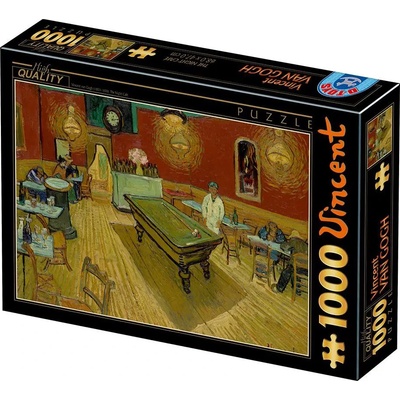 D-Toys - Puzzle Vincent van Gogh: The Night Café 1000 - 1 000 piese