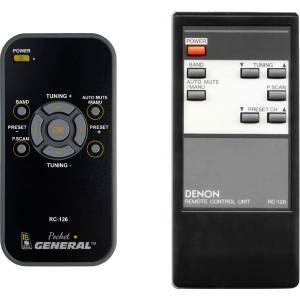 GENERAL Denon rc-126 - дистанционно управление дубликат (rc-126) Дистанционно