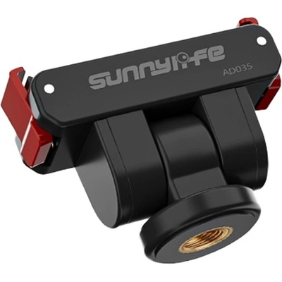 Sunnylife Magnetický adaptér montážní 1/4” otočný o 180° do OSMO 360, ACTION 5 PRO, OSMO ACTION 4/3/2 AD035