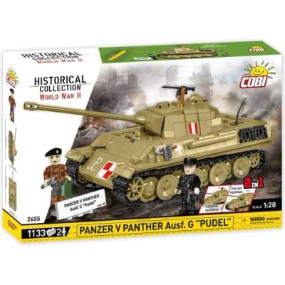 II WW Panzer V Panther Ausf. G "Pudel", 1: 28, 1133 к, 2 ф
