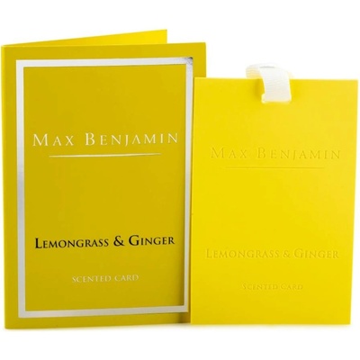 Max Benjamin Classic vonná karta Lemongrass & Ginger