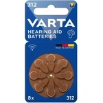 VARTA Батерии цинкови Varta 312 BLI 8, PR41, 1.45V, 8бр. в опаковка (312 BLI 8)