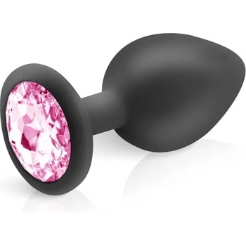 Image 1 of Hidden Eden Анален разширител от силикон с розов кристал Hidden Eden размер L