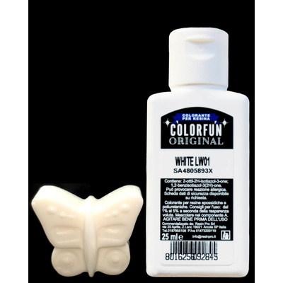 Colorfun barva do pryskyřice bíla 25 ml – Hledejceny.cz