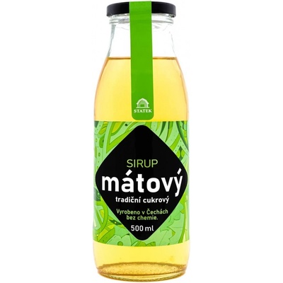 Hradecké delikatesy Mátový sirup 0,5 l