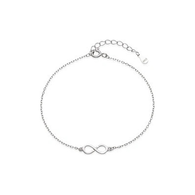 Nubis stříbrný náramek nekonečno NB-1260