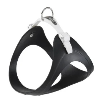 Ferplast Ergoflex P XS - Еластичен регулируем нагръдник за кучета, А- 30 до 38 см B-33 до 41 см. - черен