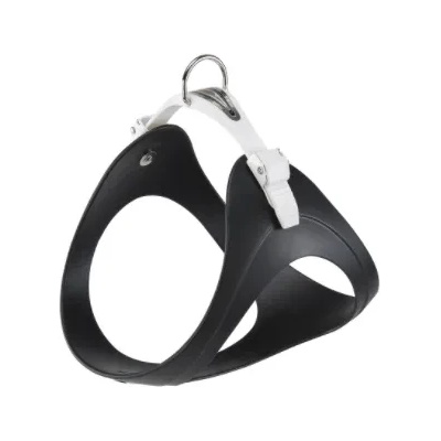 Ferplast Ergoflex P XS - Еластичен регулируем нагръдник за кучета, А- 30 до 38 см B-33 до 41 см. - черен