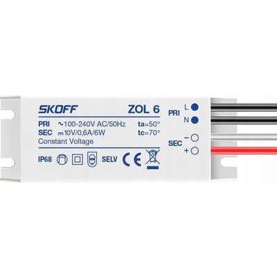 LED zdroj SKOFF ZOL6 10V 6W hermetický