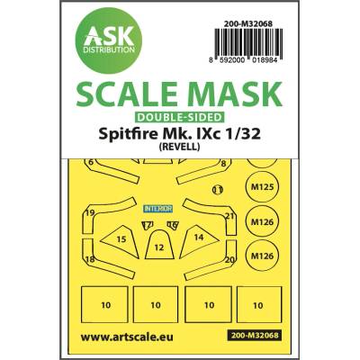 RevellSpitfire Mk.IXc double-sided fit mask for 1:32