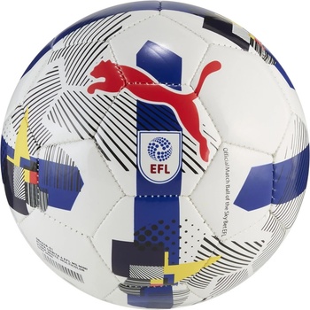 PUMA EFL Orbita Mini Football - White/Blue