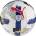 PUMA EFL Orbita Mini Football - White/Blue