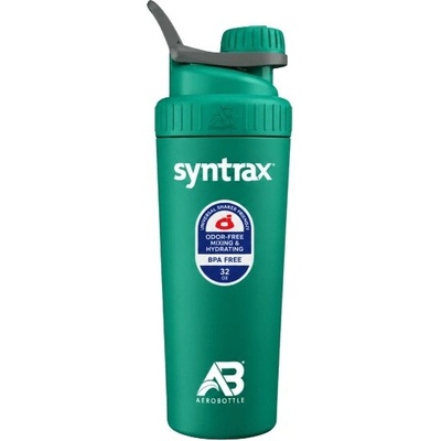 Syntrax Láhev Aerobottle Nerezová 900 ml - tyrkysová – Zbozi.Blesk.cz