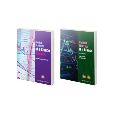 Medical Statistics at a Glance 4th Edition Text and Workbook | Aviva Petrie, Caroline Sabin