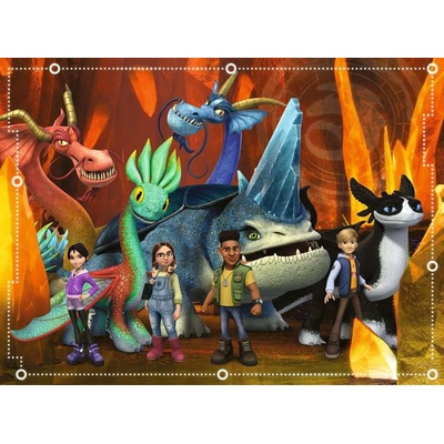 RAVENSBURGER Jak vycvičit draka The nine realms XXL 100 dielov