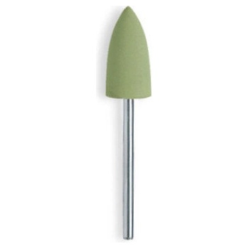Гумен накрайник за полиране за педикюр зелен (fg001)