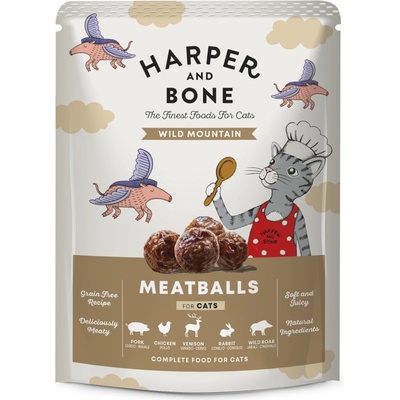 Harper & Bone Cat divoké hory 85 g