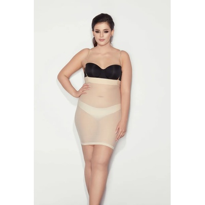 Mitex Моделираща рокля в бежов цвят softlyeh-35683-beŻ - Бежов, размер m