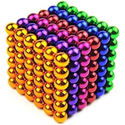 NEOCUBE magnetické guličky farebné 216ks 5mm