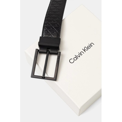 Calvin Klein двустранен колан мъжки от кожа (LV04D7059G)