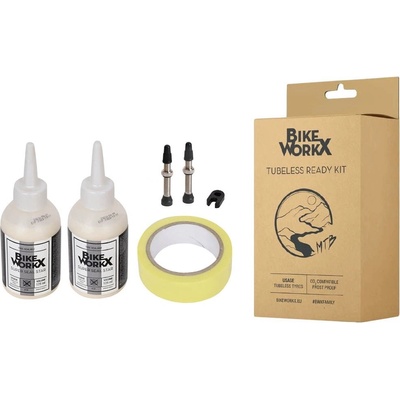 Bikeworkx Tubeless Ready Kit MTB bezdušové sada