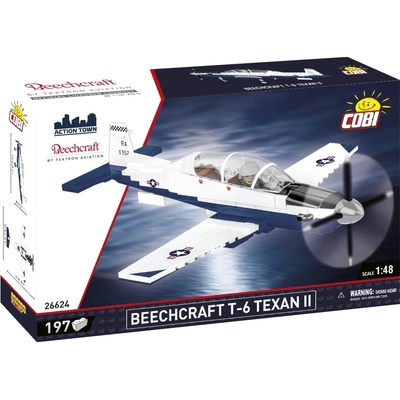 COBI 26624 Americký výcvikový letoun Beechcraft T-6 Texan II USAF 1:48
