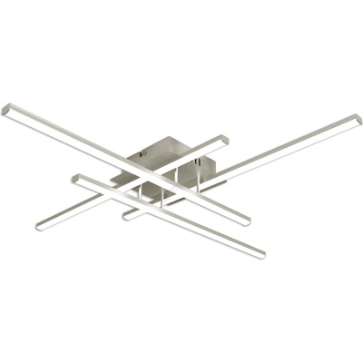 Brilagi - LED таванно осветително тяло STRIPES LED/37W/230V сребристо (BG0612)