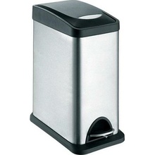 UTC Odpadkový kôš 8 l čierny/nerez UT0068