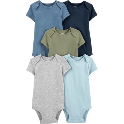 CARTERS CARTER'S Body krátky rukáv Monochromatic chlapec 5ks