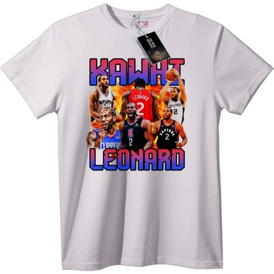 NOONEBRAND Kawhi Leonard Баскетбол Тениска - 2XL, Black