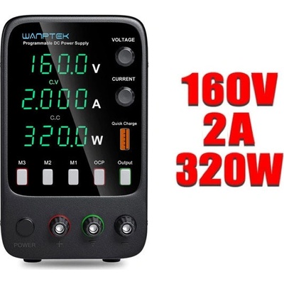 Laboratorní zdroj Wanptek APS1602H 160V 2A