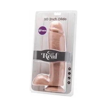 Boss of Toys Dream Toys Get Real 25.5 cm Vibrating Model with Base Skin Tone