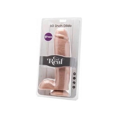 Boss of Toys Dream Toys Get Real 25.5 cm Vibrating Model with Base Skin Tone