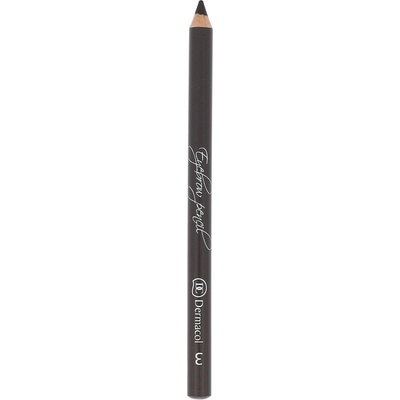Dermacol Soft Eyebrow ceruzka na obočie 3 Black 1,6 g