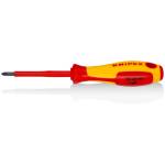 KNIPEX Отвертка PH 1, VDE 1000V жълто-червена ръкохватка 187мм, Knipex (K982401) - yavor-m