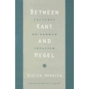 Between Kant and Hegel | Dieter Henrich (ISBN: 9780674027374)