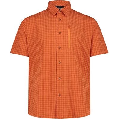 CMP Мъжка риза с копчета CMP Shirt Stretch Shirt - Ruggine / Flame - размер 56 (EU) (033-2538-0816)