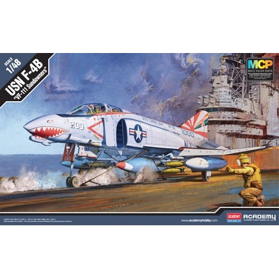 Academy Model Kit letadlo 12232 F-4B VF-111 SUNDOWNERS MCP 36-12232 1:48