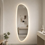 Baltica Design Baltica Design-LED Огледало с вградено осветление STONE FLUID LED/15W/230V 4500K 155x50 cm IP65 (DB0050)