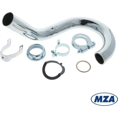 DE (MZA) Koleno výfuku Ø32 mm (sada), TUNING - Simson S51, S53, S70, S83 Enduro
