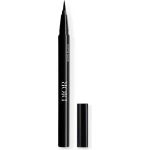 Dior Diorshow Liquid Liner течна очна линия в писалка водоустойчиви цвят 096 Satin Black 0.55ml