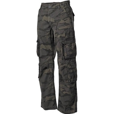 Nohavice MFH Vintage Defense predprané Combat dark camo