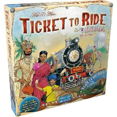 Days of Wonder Разширение за настолна игра Ticket to Ride - India