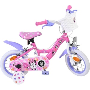 E & L Cycles Детски велосипед с помощни колела E&L cycles - Minnie Mouse, 12 (20523-FW12)